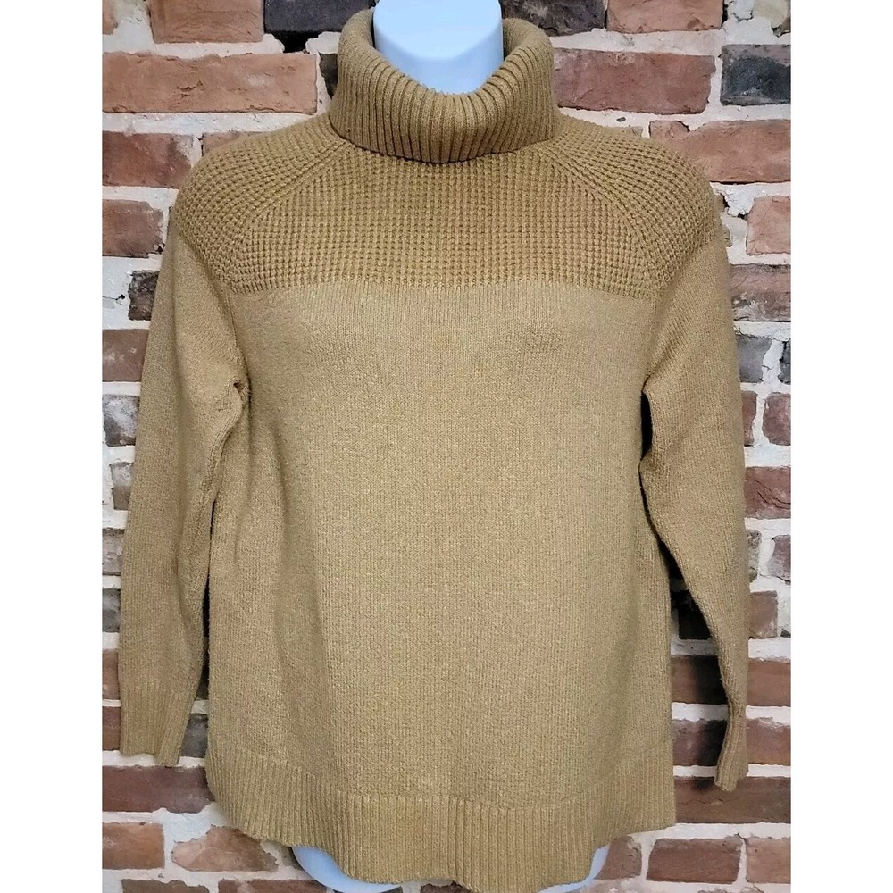 ll Bean Turtlneck Sweater Cotton Blend‎ Large